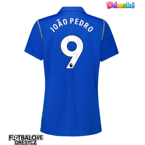 Chelsea Joao Pedro #9 Dámské Domácí Dres 2026-27 Krátký Rukáv Chelsea Joao Pedro #9 Dámské Domácí Dres 2026-27 Krátký Rukáv
